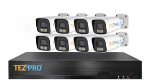 TEZ PRO 8 Channel Combo (2.4MP DVR)