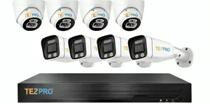 TEZ PRO 8 Channel Combo (2.4MP DVR)