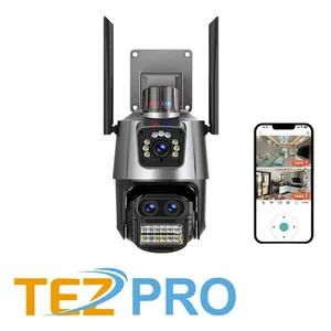 TEZPRO cctv wifi Triple camera 3mp